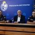 El ministro del Interior de Uruguay ofrece conferencia junto a jefes policiales sobre cooperación internacional tras arresto de Sebastián Marset.