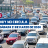 Hoy No Circula del sábado 21 de marzo del 2026.