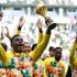 Senegal presumió el trofeo de la Copa Africana que le fue retirada por la polémica final contra Marruecos.