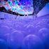 Instalación de Blow Up Experience México en el MUNET con alberca de pelotas y techo iluminado, parte del recorrido inmersivo disponible de 9:00 a 19:00 horas en CDMX