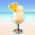Receta de piña colada con y sin alcohol