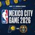 La NBA anunció su juego para la temporada regular 2026 en México