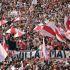 Aficionados de River Plate previo al Superclásico contra Boca Jrs. en el estadio Mâs Monumental.