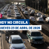 Hoy no Circula en Edomex y CDMX