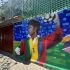En los murales se plasmaron al portero Jorge Campos o la arbitra internacional mexicana Katya Itzel García