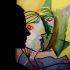 A person looks at Pablo Picasso's "Tête de femme sur fond jaune" during a press preview on May 1, 2026 for Sothebys May Marquee Modern & Contemporary Auctions in New York. This piece will be up for sale at Robert Mnuchin: Collector at Heart Evening Auction. (Photo by TIMOTHY A. CLARY / AFP) / RESTRICTED TO EDITORIAL USE - MANDATORY MENTION OF THE ARTIST UPON PUBLICATION - TO ILLUSTRATE THE EVENT AS SPECIFIED IN THE CAPTION