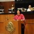 Guadalupe Chavira, senadora de Morena, pide a Rocha Moya dejar el cargo ante investigación federal