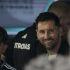 Lionel Messi fue visitante en el paddock en Miami con el equipo Mercedes