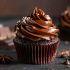 Receta de cupcakes de chocolate y vino tinto
