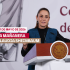 La presidenta Claudia Sheinbaum en una de sus conferencias matutinas.