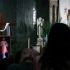 Varias personas asisten a una misa en la iglesia del santuario de la parroquia católica de San Antonio de Padua, en la ciudad de Nueva York (EE. UU.), el 14 de abril de 2026.