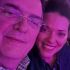 Marcelo Ebrard en el concierto de BTS, junto a su esposa Rosalinda
