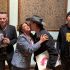 Clara Brugada se reunió con Bono, The Edge, Adam Clayton y Larry Mullen Jr.