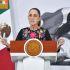 CIUDAD DE MÉXICO, 14MAYO2026.- Claudia Sheinbaum, presidenta de México, durante la conferencia matutina realizada en Palacio Nacional.FOTO: MARIO JASSO/CUARTOSCURO.COM