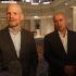 Mehdi Taj con el secretartio general de la FIFA, Mattias Grafstrom, en Estambul.