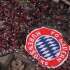 El escudo alterado del Bayern Munich en su celebración tras el torneo 2025-2026.