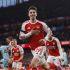 Kai Havertz se elevó en el área y conectó de cabeza el córner servido por Bukayo Saka para marcar el gol que acerca al Arsenal a su primera Premier League desde 2004.