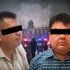 Dos hombres detenidos en Morelos aparecen en una composición editorial sobre la Operación Enjambre contra la extorsión