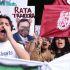 Estudiantes del Instituto Politécnico Nacional (IPN) marchan