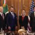 Sheinbaum en su reunión con Markwayne Mullin, secretario de Seguridad Nacional de Estados Unidos