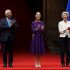 Sheinbaum con funcionarios de la Unión Europea