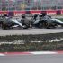 Antonelli y Russell han tenido una serie de contactos en la carrera sprint del GP de Canadá