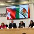 El grupo de ha reunido con el embajador cubano en México.