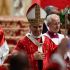 El papa León en la Basílica de San Pedro
