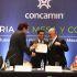 La ceremonia fue encabezada por el presidente de CONCAMIN, Alejandro Malagón Barragán, y el secretario general, Eduardo Ramírez Leal.