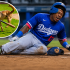 El prometedor jardinero de los Dodgers, Kendall George, sufrió una lesión en el tendón rotuliano.
