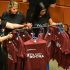 Ninguno de los legisladores de Morena aceptó ponerse la playera “Yo con Rocha”, ni siquiera el ahijado de Rocha Moya, el senador suplente, Omar Alejandro López Campos.