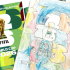 Álbum del Mundial 2026 creado por un niño y el original de Panini