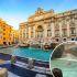 Mujer entra a nadar a la Fontana di Trevi y genera críticas en redes sociales