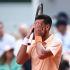 Por segunda vez en su historia, Novak Djokovic pierde un partido de Roland Garros tras ganar los primeros dos sets.