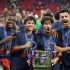 Nuno Mendes, Joao Neves, Vitinha y Goncalo Ramos se coronan en Champions luego de jugar contra el Tri en el Estadio Ciudad de México.
