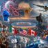 Ilustración sobre el ébola y el Mundial 2026.