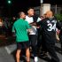 Aficionados mexicanos se involucraron en diversas riñas durante y después del partido amistoso entre México y Australia en el Rose Bowl de Pasadena.