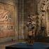 Aspecto de una de las salas de la exposición Seres del mito y la imaginación: Europa y las Américas, que se exhibe en The Met Cloisters, del Metropolitan Museum of Art, en Nueva York.
