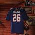 La NFL lanzó jerseys de Francia, Inglaterra y Australia