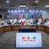 Autoridades estatales y representantes del sector turístico presentan el programa Sinaloa: La Fiesta del Mundial durante un evento realizado en Culiacán.