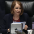 La lectura del posicionamiento oficial estuvo a cargo de la presidenta de la Comisión Permanente, Laura Itzel Castillo.