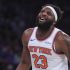 Mitchell Robinson intenta recuperarse a tiempo para reforzar a los Knicks en el inicio de las Finales de la NBA ante los Spurs.