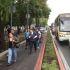 Trabajos de mantenimiento en la Línea 2 del Metro continuarán hasta el sábado 6 de junio. Las obras generan afectaciones viales en la Calzada de Tlalpan, a la altura de Viaducto. Provocando que los usuarios del RTP tengan que caminar para llegar más rápido a la estación Chabacano