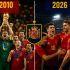 España llegará al Mundial 2026 como campeona vigente de Europa, igual que ocurrió antes de conquistar la Copa del Mundo en Sudáfrica 2010.
