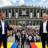 Enrique Riquelme y Florentino Pérez han puesto sobre la mesa sus apuestas para la posición de director técnico del Real Madrid: Jürgen Klopp o José Mourihno.