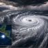Imagen editorial de la tormenta tropical Cristina sobre el Océano Pacífico, con un mapa que muestra su ubicación frente a Centroamérica y su trayectoria cercana a Nicaragua, Honduras, El Salvador y Guatemala.