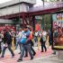 Marcha de integrantes de la CNTE