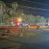 Cuerpos de seguridad en la zona donde fue hallado muerto El Chuta, operador del Chapo Isidro