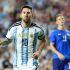 Jun 9, 2026; Auburn, Alabama, USA; Argentina forward Lionel Messi (10) celebrates after scoring a goal during the second half against Iceland during a Road to 26 men's international friendly at Jordan-Hare Stadium. Mandatory Credit: John Reed-Imagn Images     TPX IMAGES OF THE DAY
