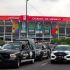Patrullaje por elementos de la Policía capitalina en la periferia del Estadio CDMX.